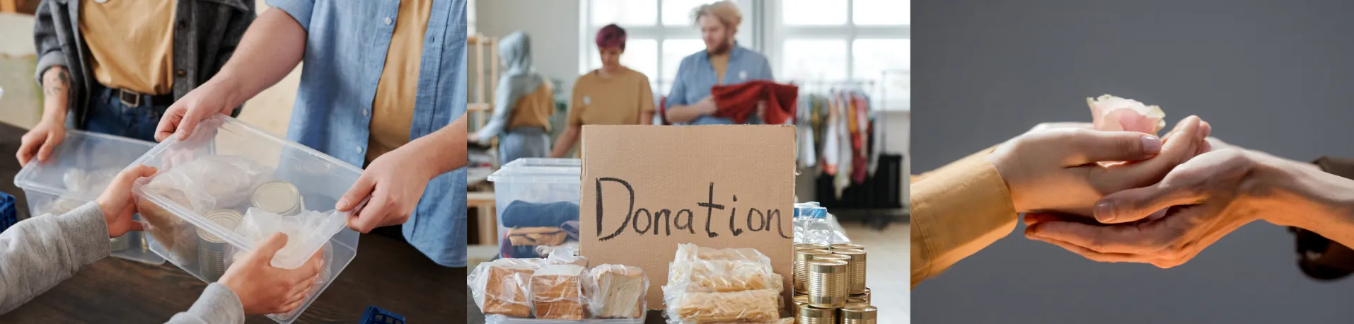 Objectives And Activities Of Charity Banner