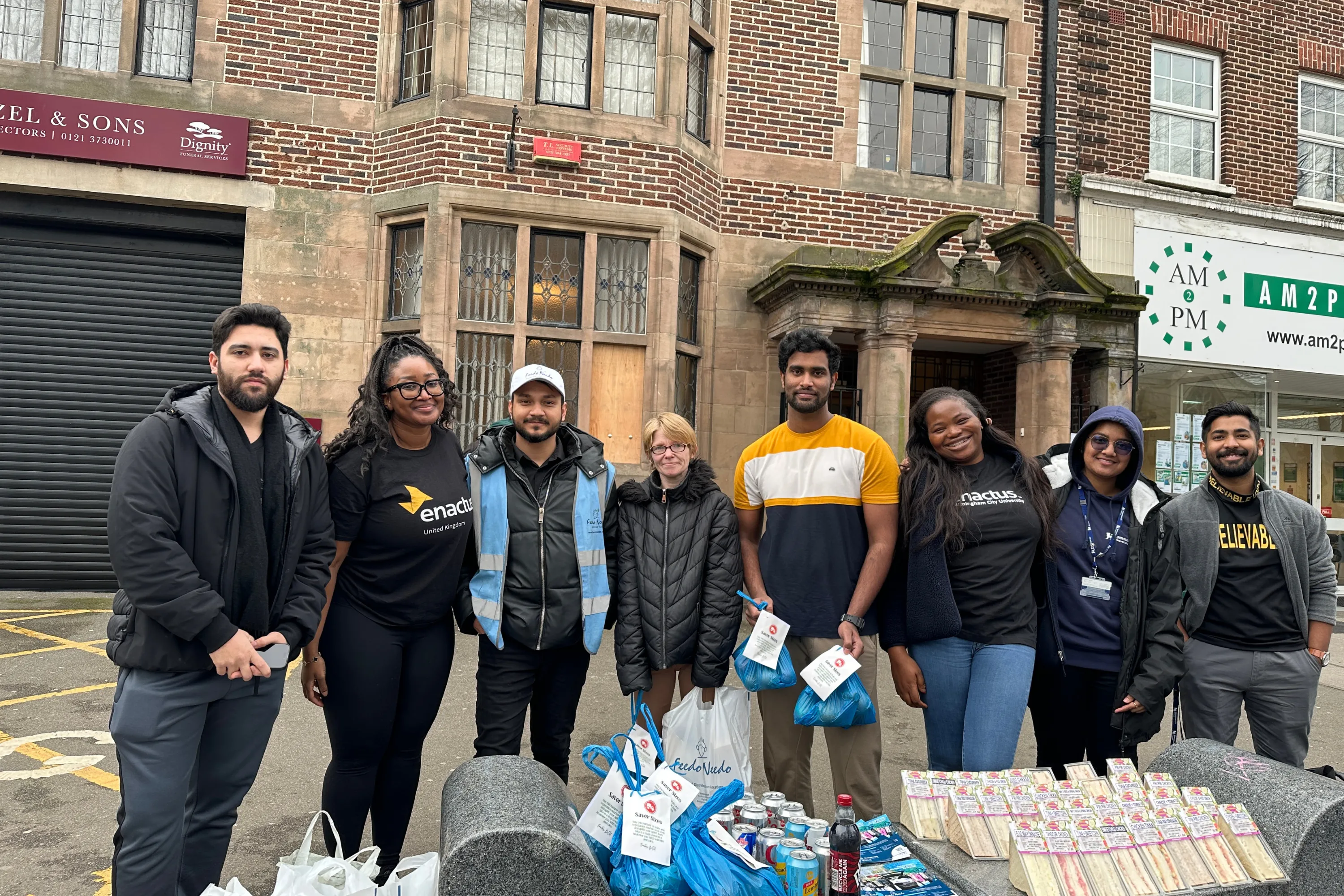 Enactus BCU Students Volunteering-Birmingham