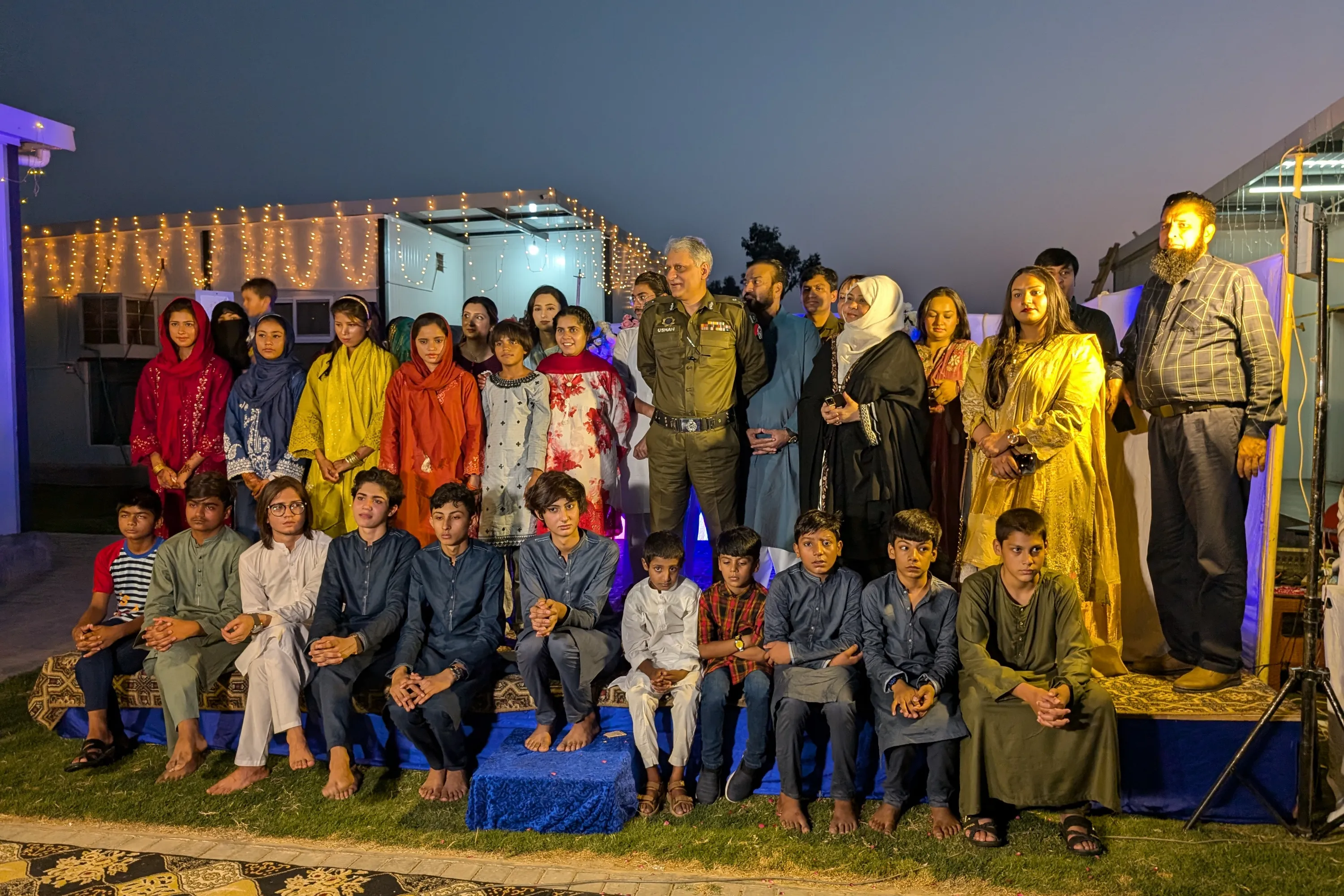On The Second Day Of Eid Al-Adha, IG Punjab Dr. Usman Anwar Attended The Event, Spending Time With Destitute Transgender Children