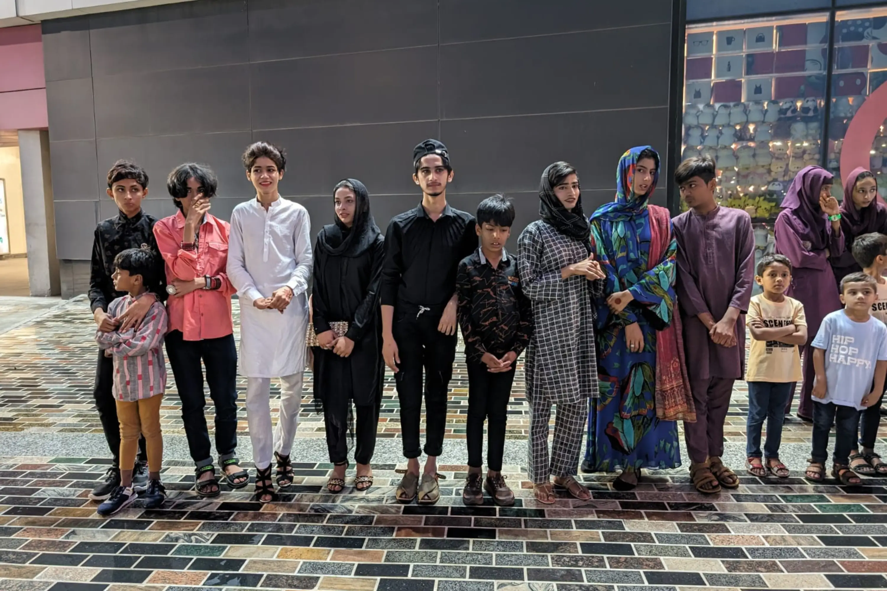 Students visit to packages mall
