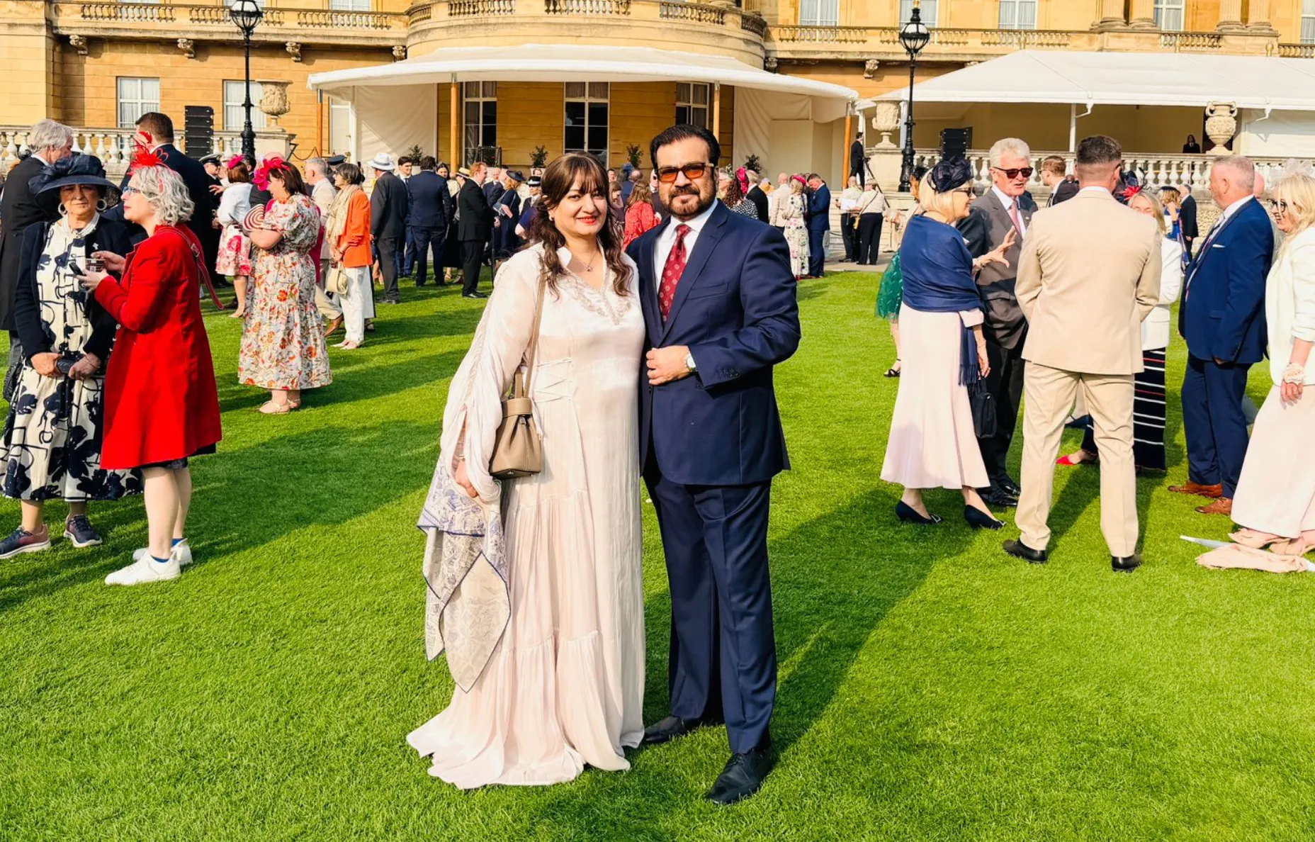 Honoured with Royal Invitation to Buckingham Palace Garden Party